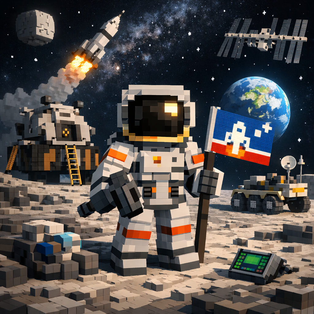 شغل فضا نورد🧑‍🚀